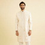 Enchanting Cream Sherwani Set
